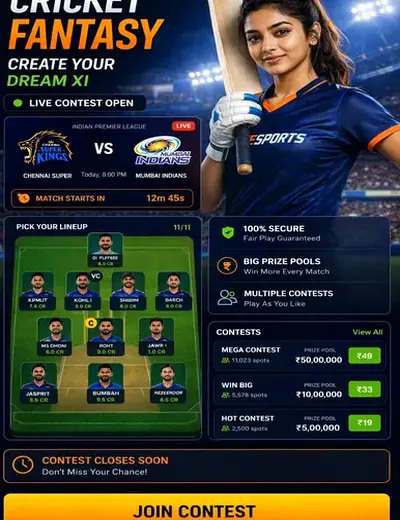 166bet (166 bet) fantasy cricket & matchday visual 3